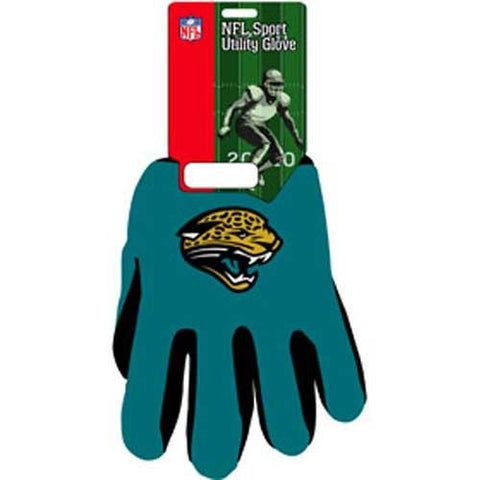 Jacksonville Jaguars NFL Two Tone Gloves