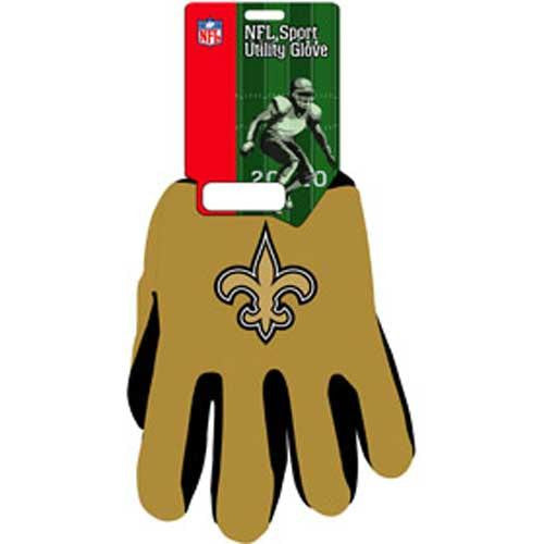New Orleans Saints NFL Two Tone Gloves
