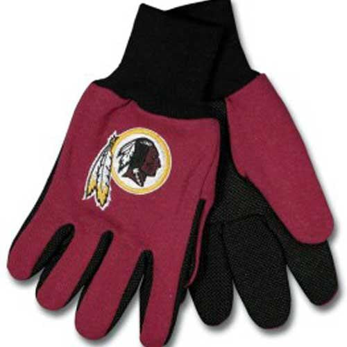 Washington Redskins NFL Two Tone Gloves