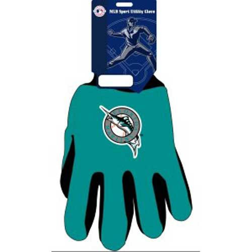 Florida Marlins MLB Two Tone Gloves