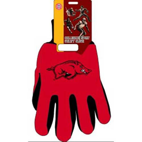 Arkansas Razorbacks NCAA Two Tone Gloves