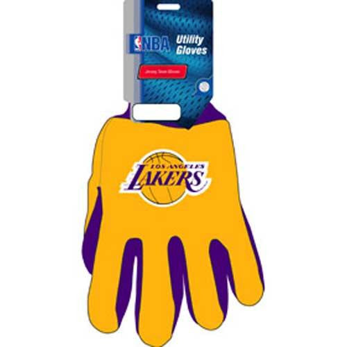 Los Angeles Lakers NBA Two Tone Gloves