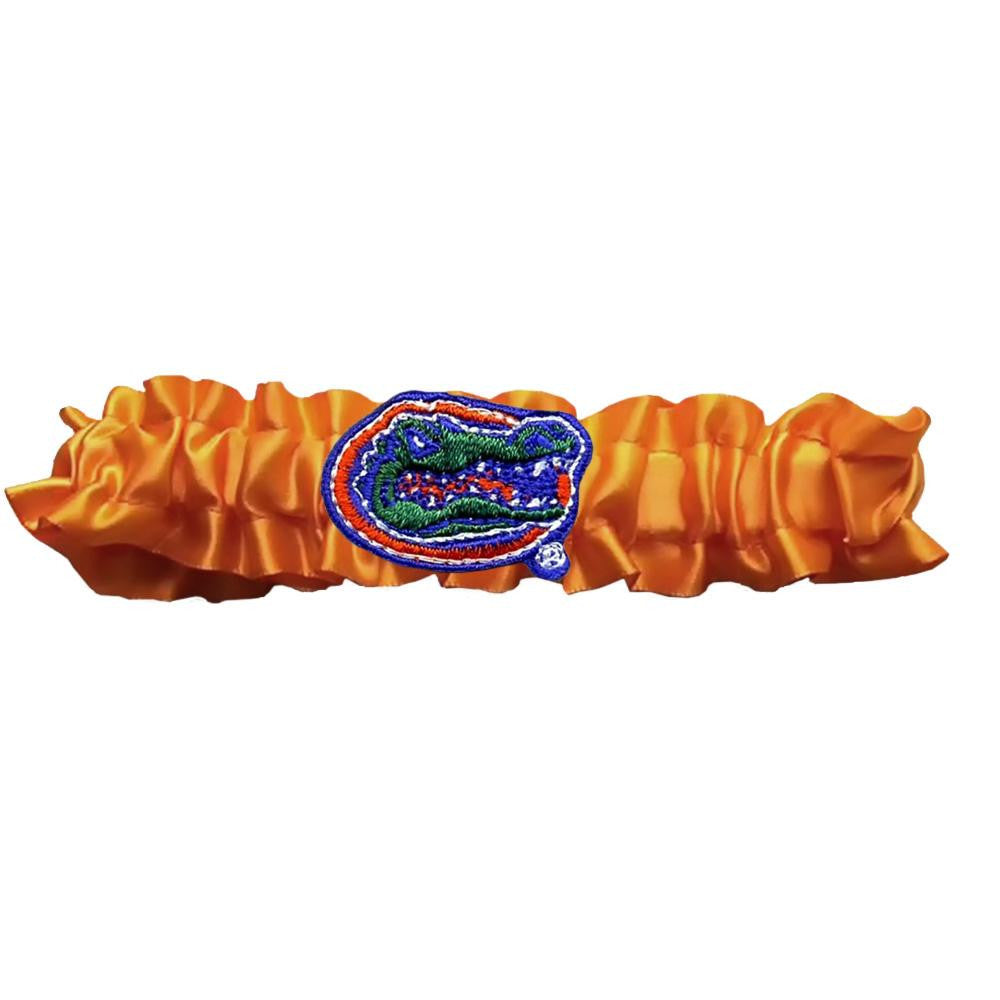 Florida Gators NCAA Dainty Satin Garter (Orange)