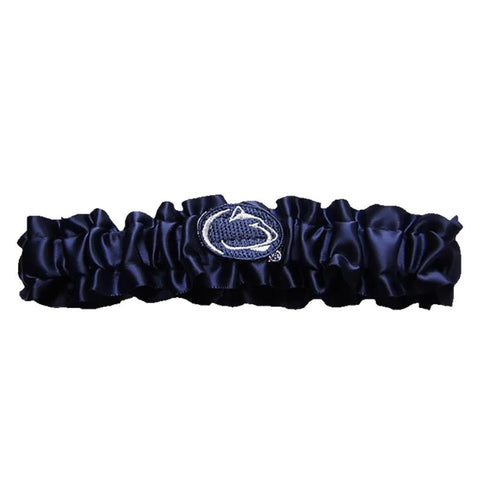 Penn State Nittany Lions NCAA Dainty Satin Garter (Navy Blue)