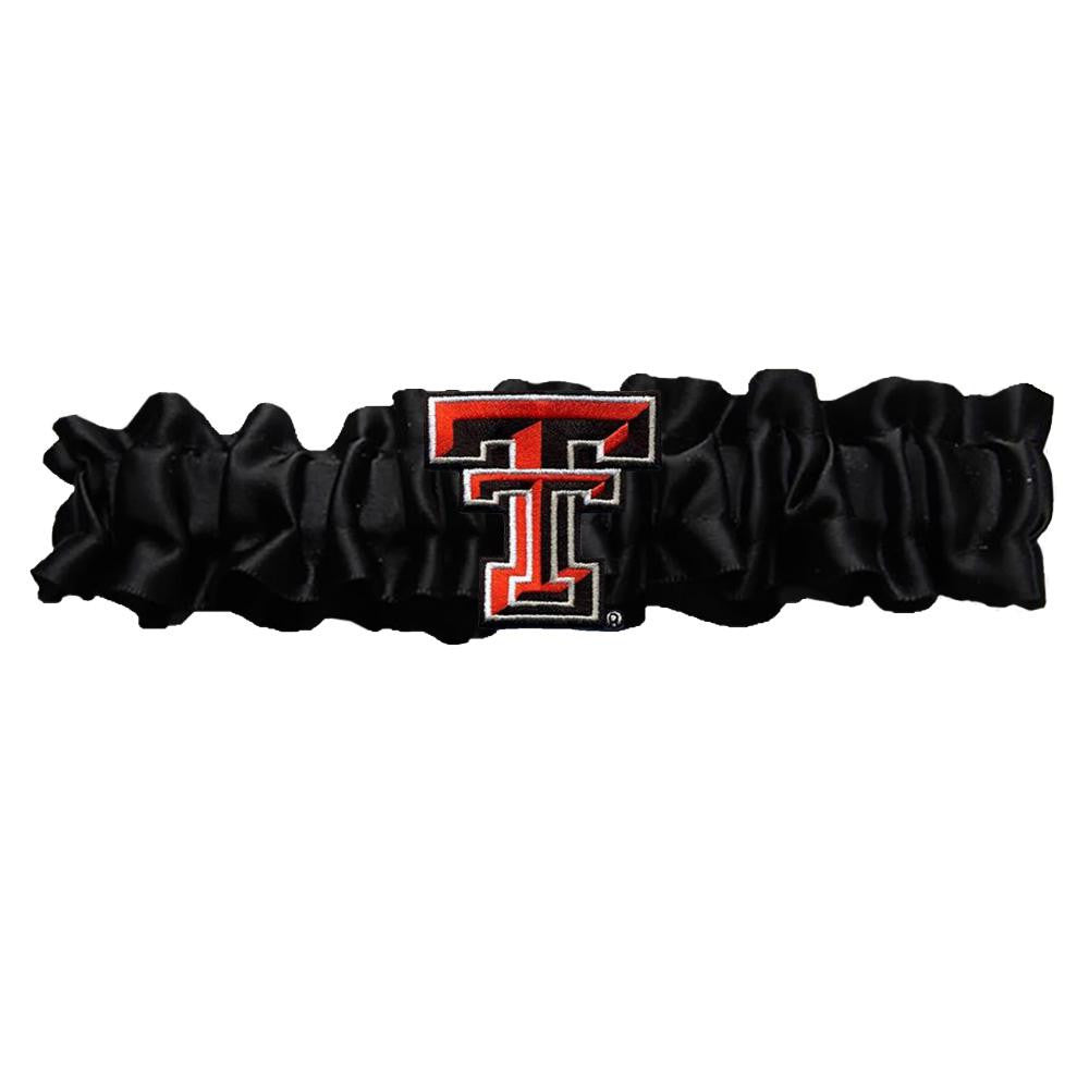 Texas Tech Red Raiders NCAA Dainty Satin Garter (Black)