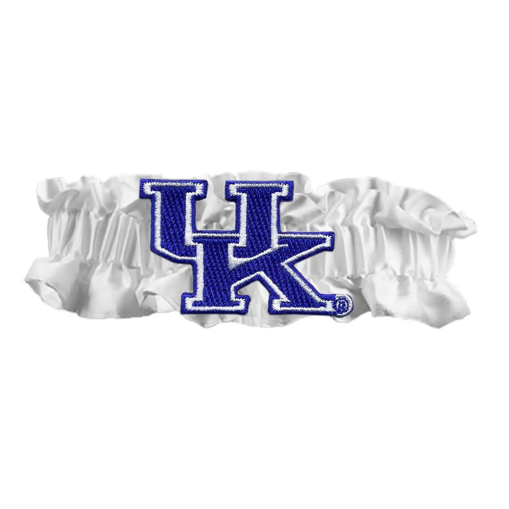 Kentucky Wildcats NCAA Satin Garter (White)