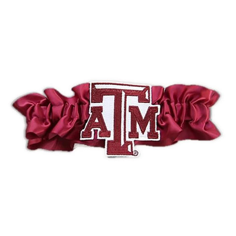 Texas A&M Aggies NCAA Satin Garter (Maroon)