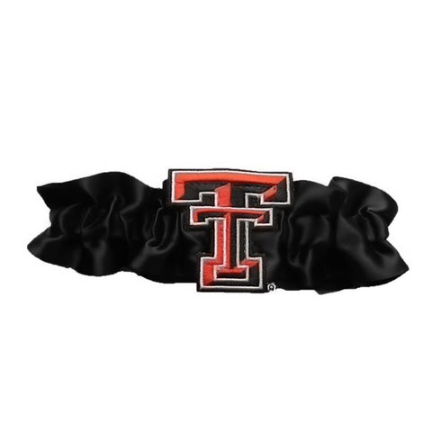 Texas Tech Red Raiders NCAA Satin Garter (Black)