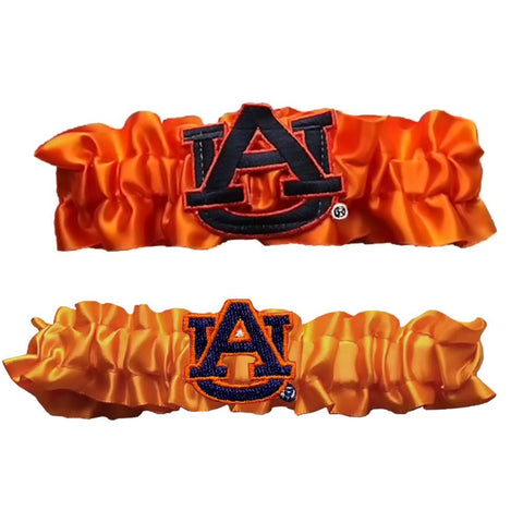 Auburn Tigers NCAA Garter Set One to Keep One to Throw (Orange-Orange)