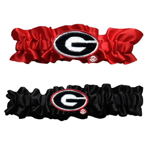 Georgia Bulldogs NCAA Garter Set One to Keep One to Throw (Red-Black)