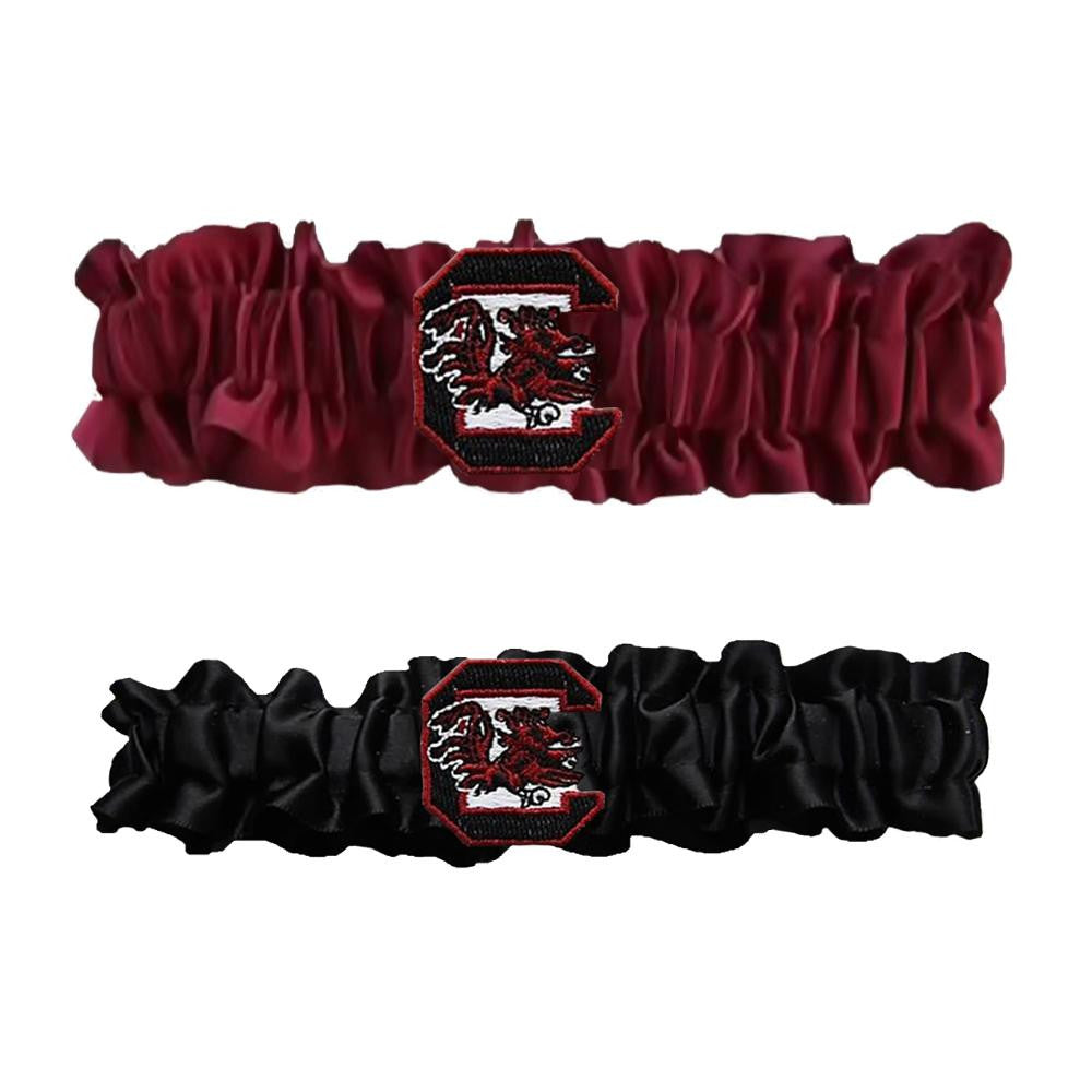 South Carolina Gamecocks NCAA Garter Set One to Keep One to Throw (Maroon-Black)