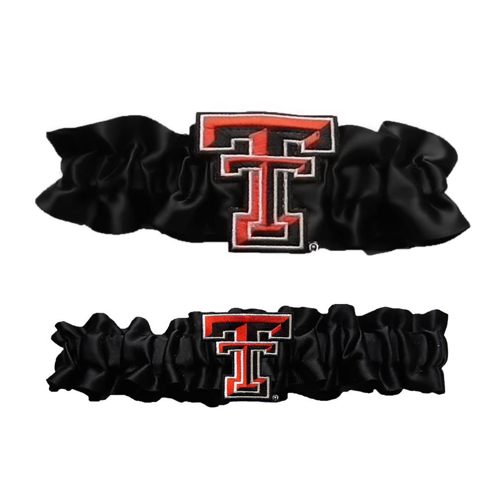 Texas Tech Red Raiders NCAA Garter Set One to Keep One to Throw (Black-Black)