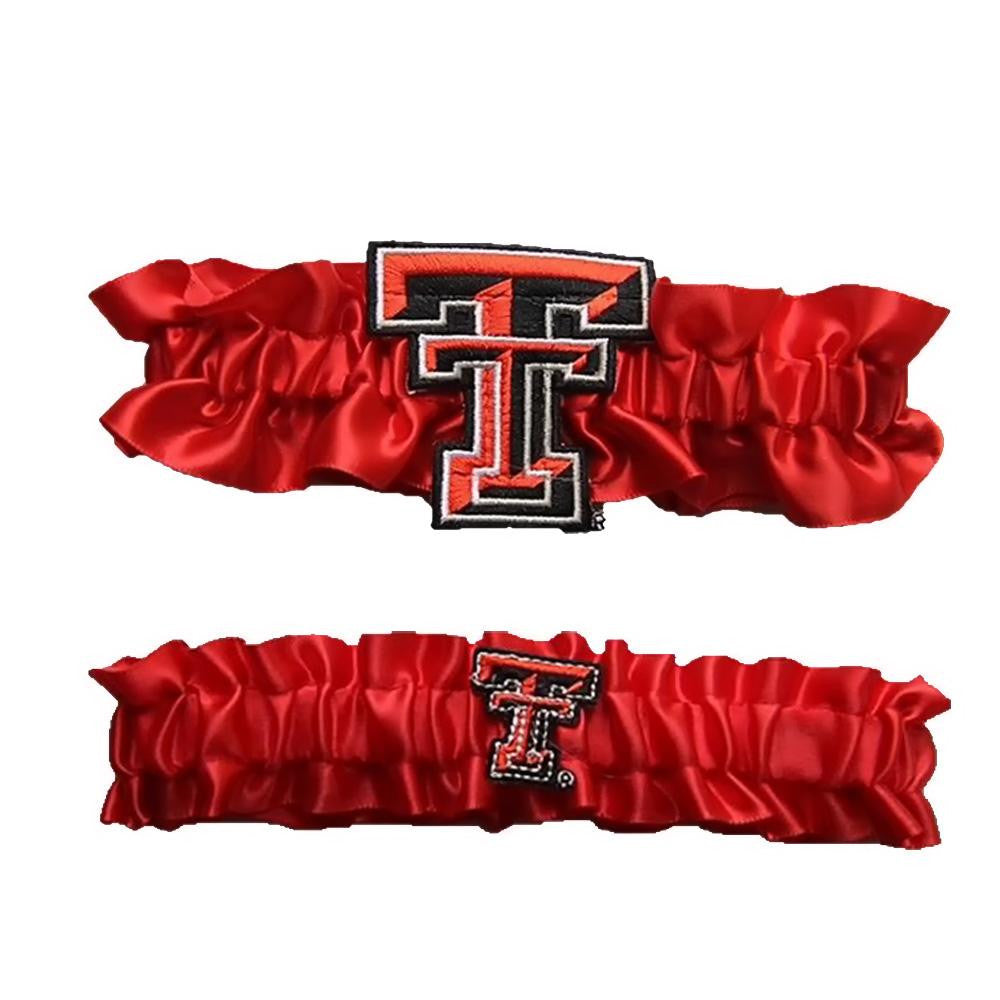 Texas Tech Red Raiders NCAA Garter Set One to Keep One to Throw (Red-Red)