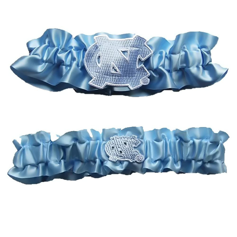 North Carolina Tar Heels NCAA Garter Set One to Keep One to Throw (Baby Blue-Baby Blue)