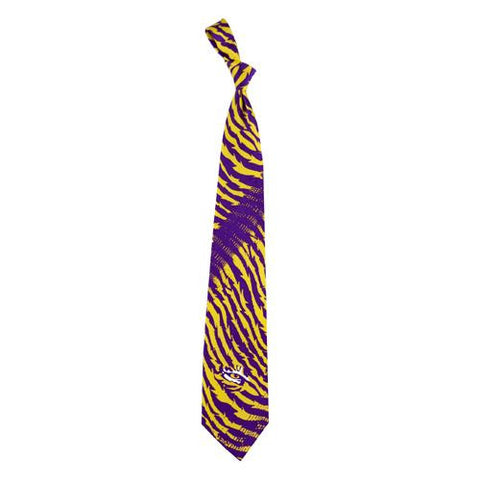 LSU Tigers NCAA Tiger Stripe Necktie