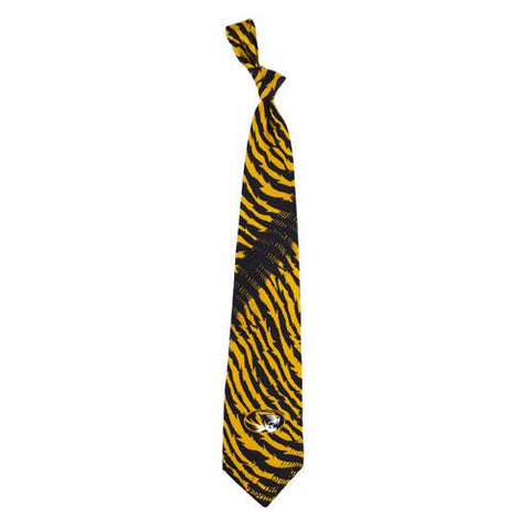 Missouri Tigers NCAA Tiger Stripe Necktie