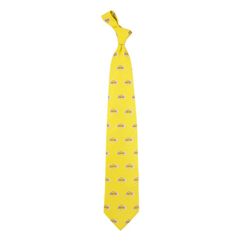 Los Angeles Lakers NBA Prep Mens Silk Tie