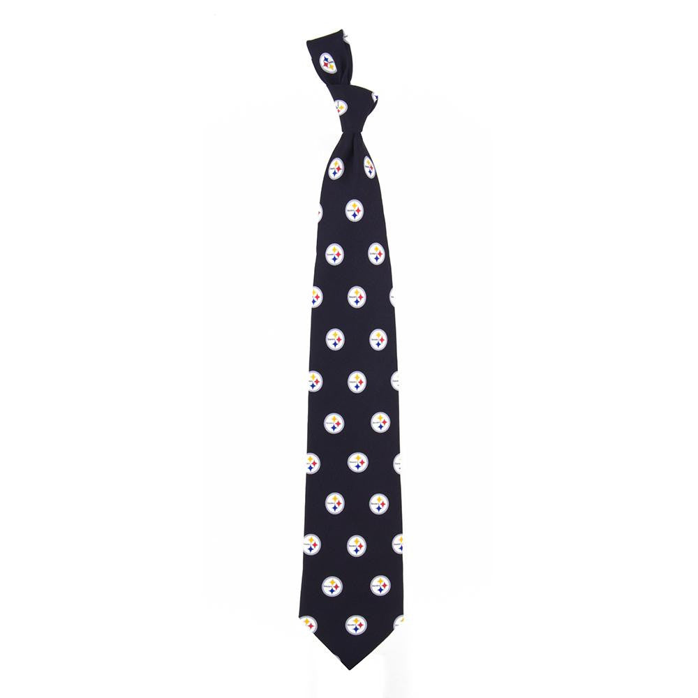 Pittsburgh Steelers NFL Prep Mens Silk Tie