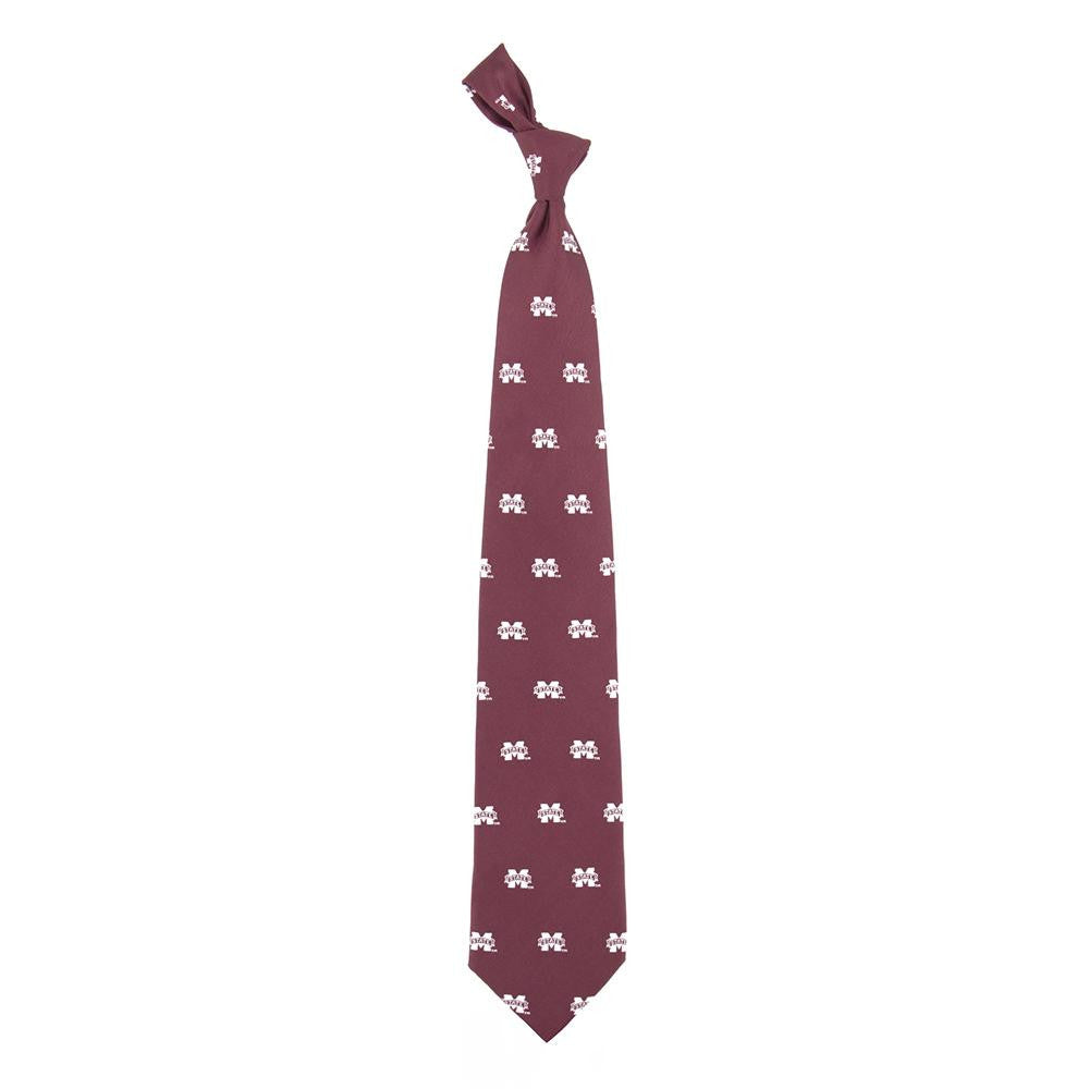 Mississippi State Bulldogs NCAA Prep Mens Silk Tie