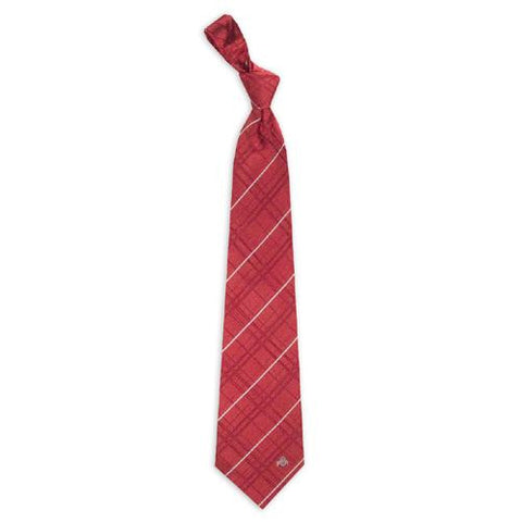 Ohio State Buckeyes NCAA Oxford Woven Mens Tie