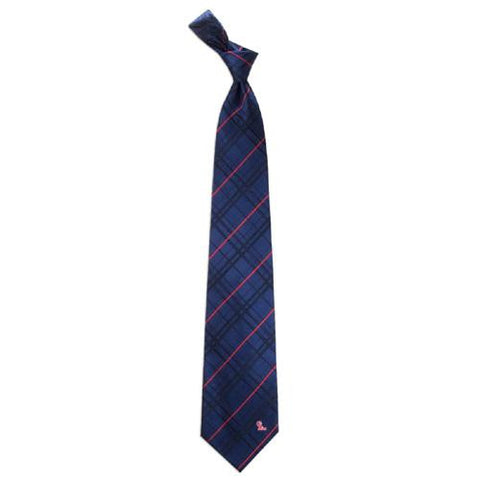 Mississippi Rebels NCAA Oxford Woven Mens Tie