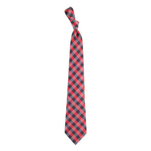 Houston Texans NFL Check Poly Necktie