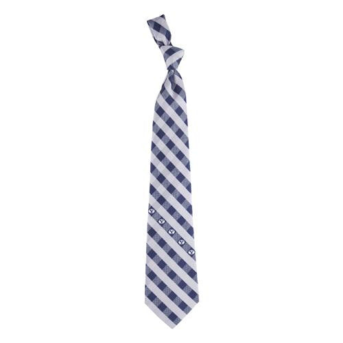 Brigham Young Cougars NCAA Check Poly Necktie