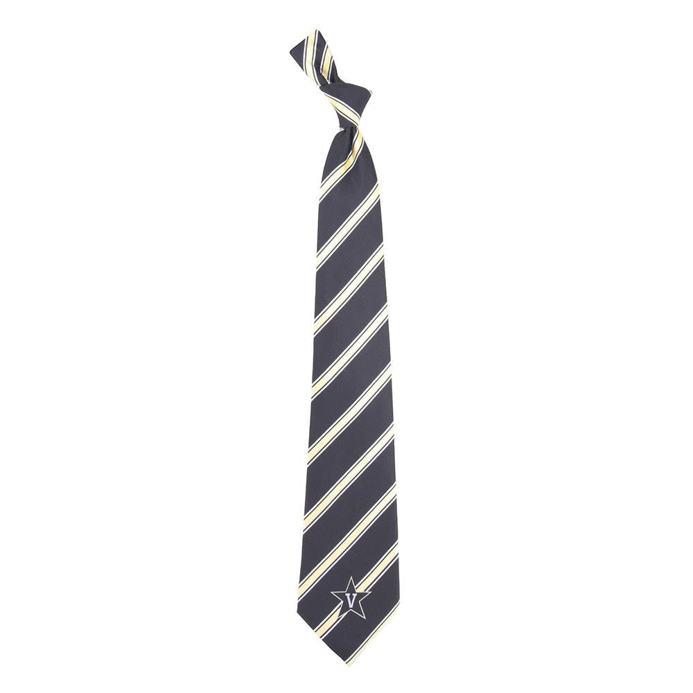 Vanderbilt Commodores NCAA Woven 1 Mens Tie (100 percent Polyester)