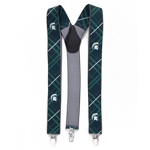 Michigan State Spartans NCAA Oxford Mens Suspenders