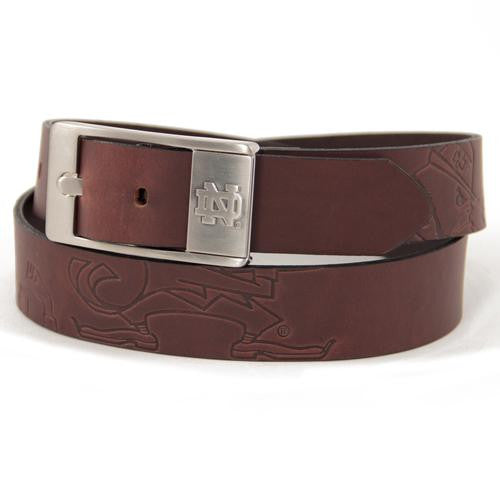 Notre Dame Fighting Irish NCAA Men's Embossed Leather Belt (Size 44)