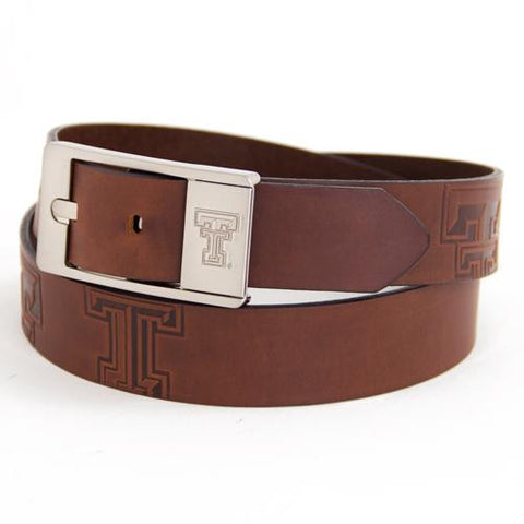 Texas Tech Red Raiders NCAA Brandish Leather Belt Size 42