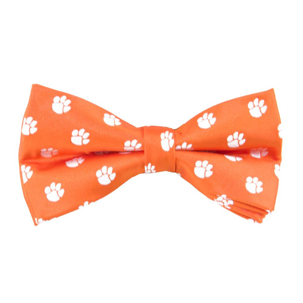 Clemson Tigers NCAA Repeat Mens Bow Tie