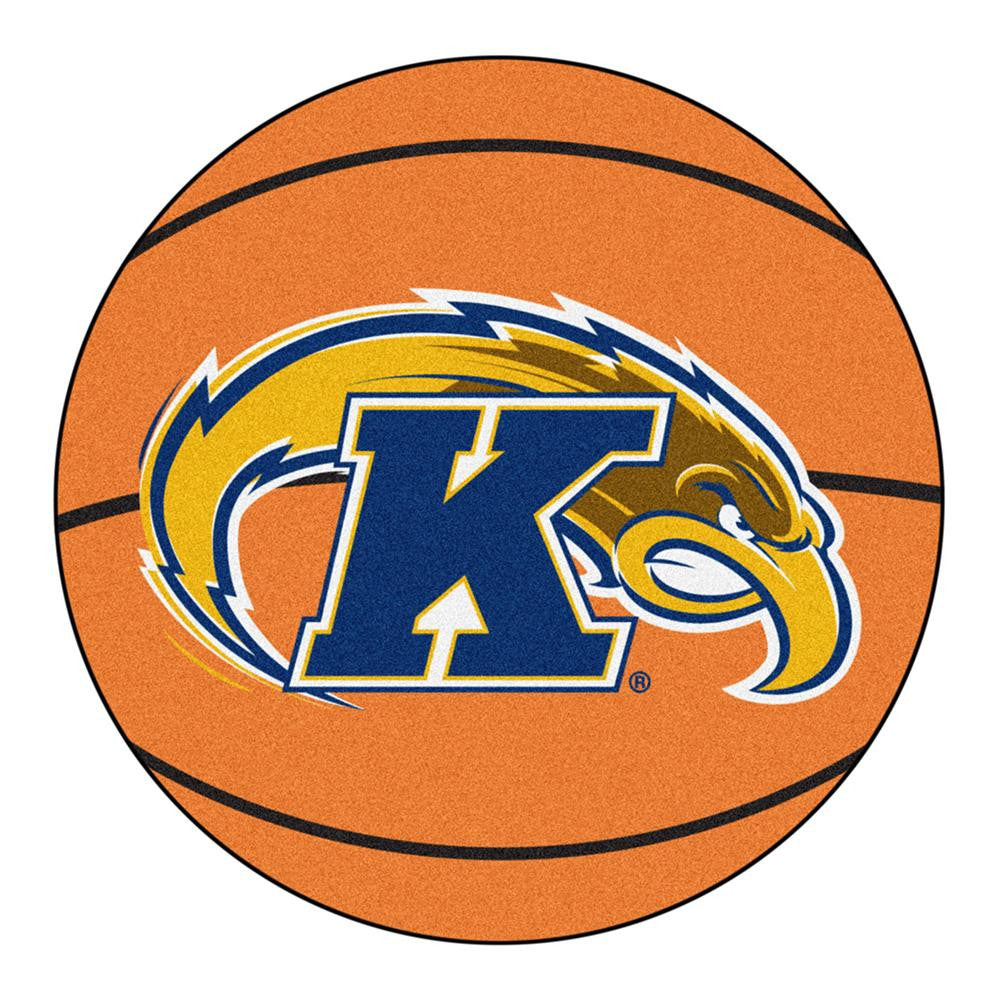 Kent Golden Flashes NCAA Basketball Round Floor Mat (29)