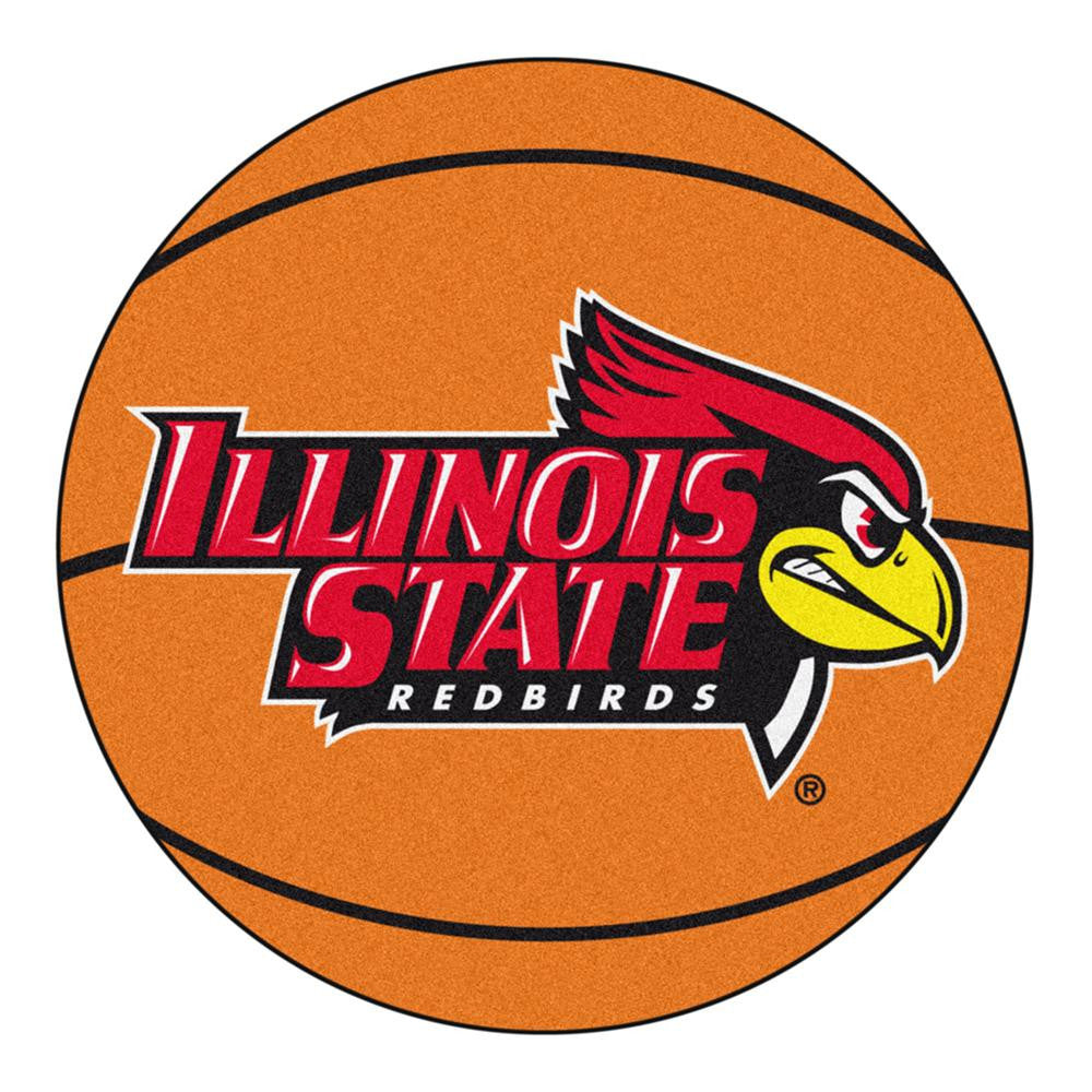 Illinois State Redbirds NCAA Basketball Round Floor Mat (29)