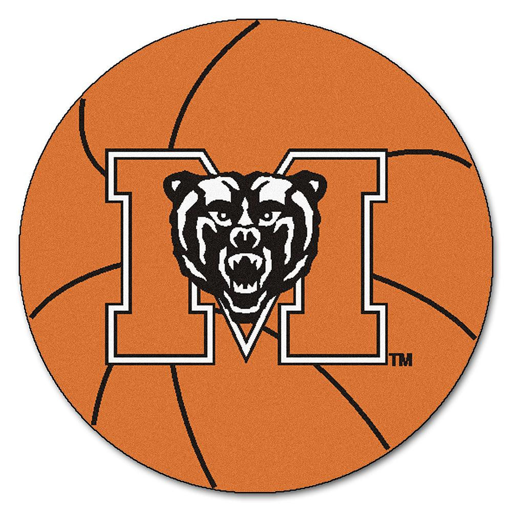 Mercer Bears NCAA Basketball Round Floor Mat (29)