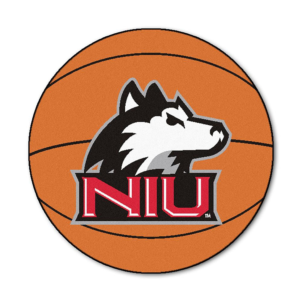Northern Illinois Huskies NCAA Basketball Round Floor Mat (29)