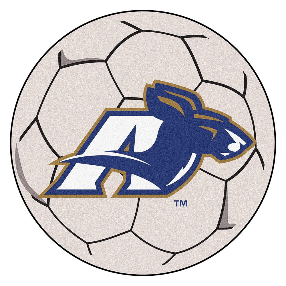 Akron Zips NCAA Soccer Ball Round Floor Mat (29)