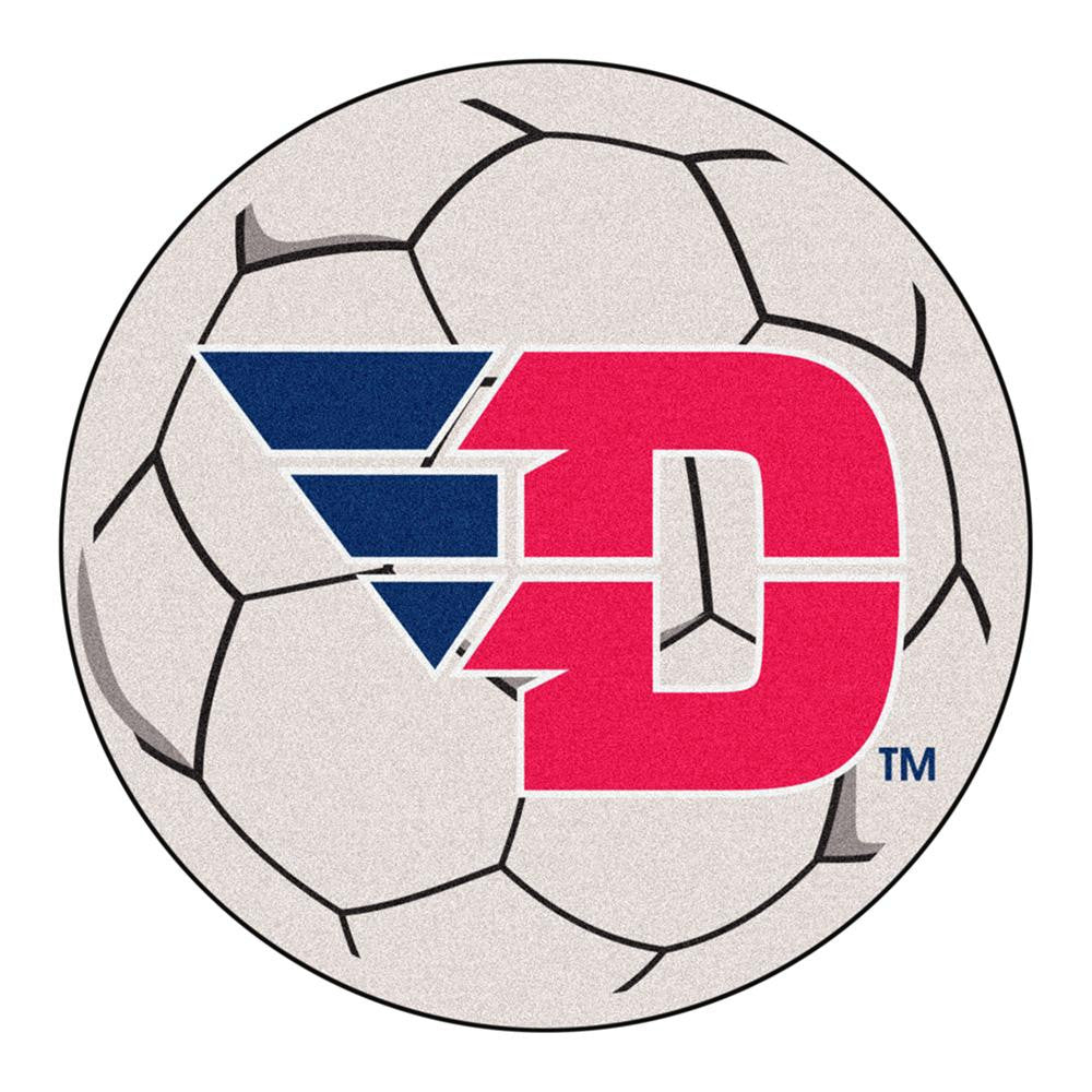 Dayton Flyers NCAA Soccer Ball Round Floor Mat (29)