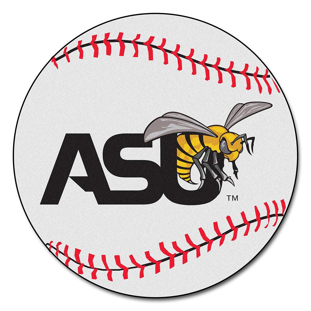 Alabama State Hornets NCAA Baseball Round Floor Mat (29)