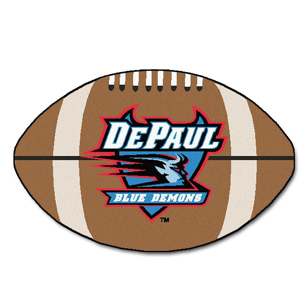 DePaul Blue Demons NCAA Football Floor Mat (22x35)