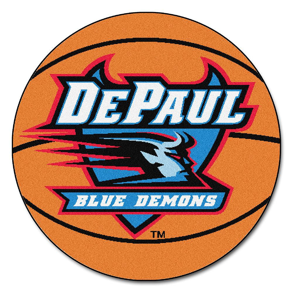 DePaul Blue Demons NCAA Basketball Round Floor Mat (29)