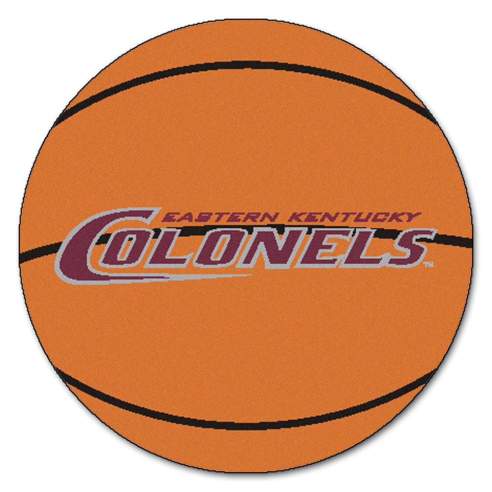 Eastern Kentucky Colonels NCAA Basketball Round Floor Mat (29)