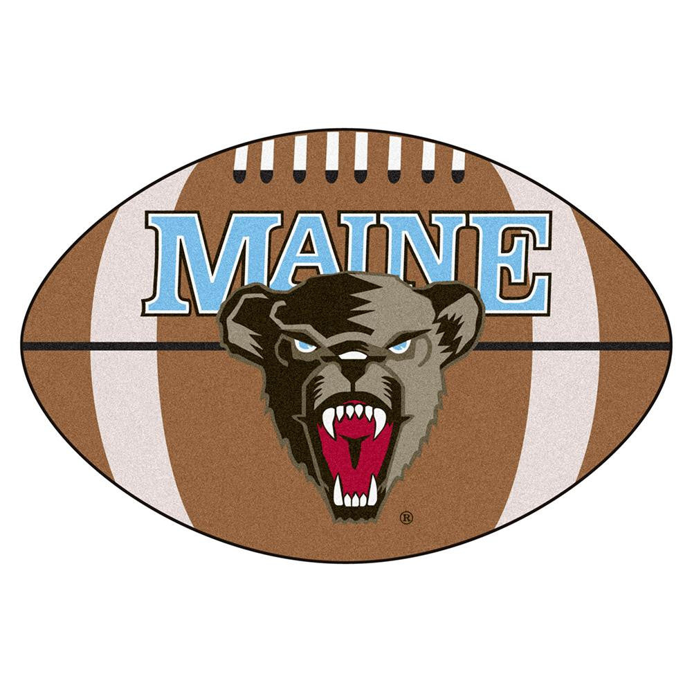 Maine Black Bears NCAA Football Floor Mat (22x35)