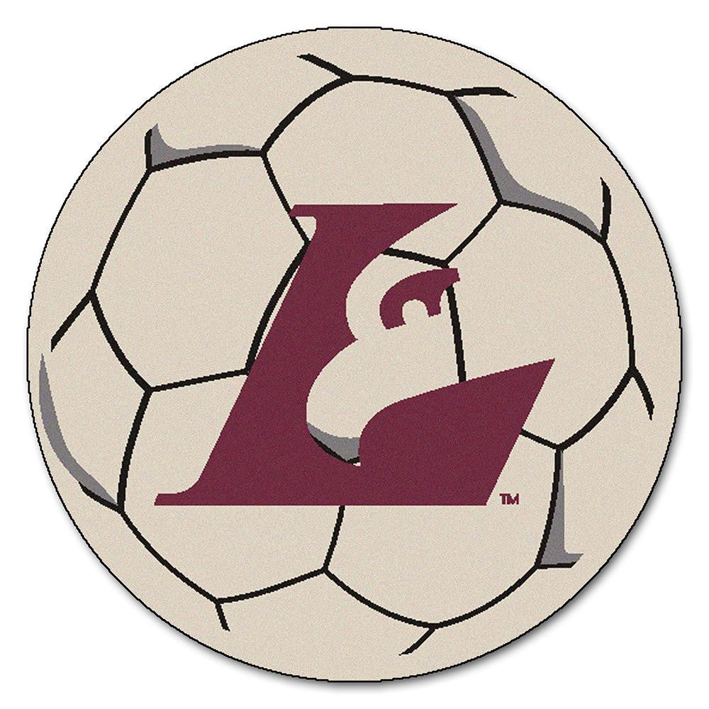 Wisconsin La Crosse Eagles NCAA Soccer Ball Round Floor Mat (29)