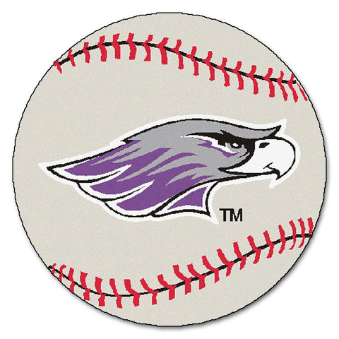 University Of Wisconsin-Whitewater NCAA Baseball Round Floor Mat (29)