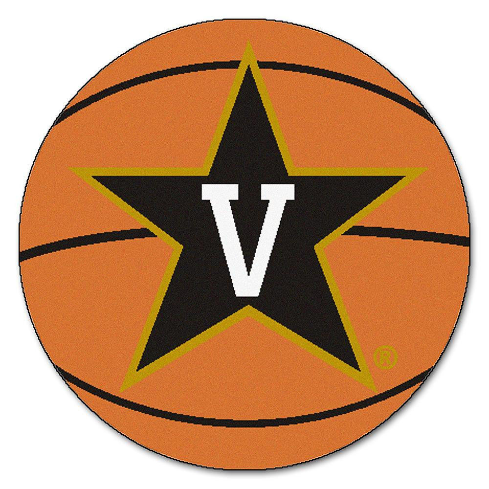 Vanderbilt Commodores NCAA Basketball Round Floor Mat (29)