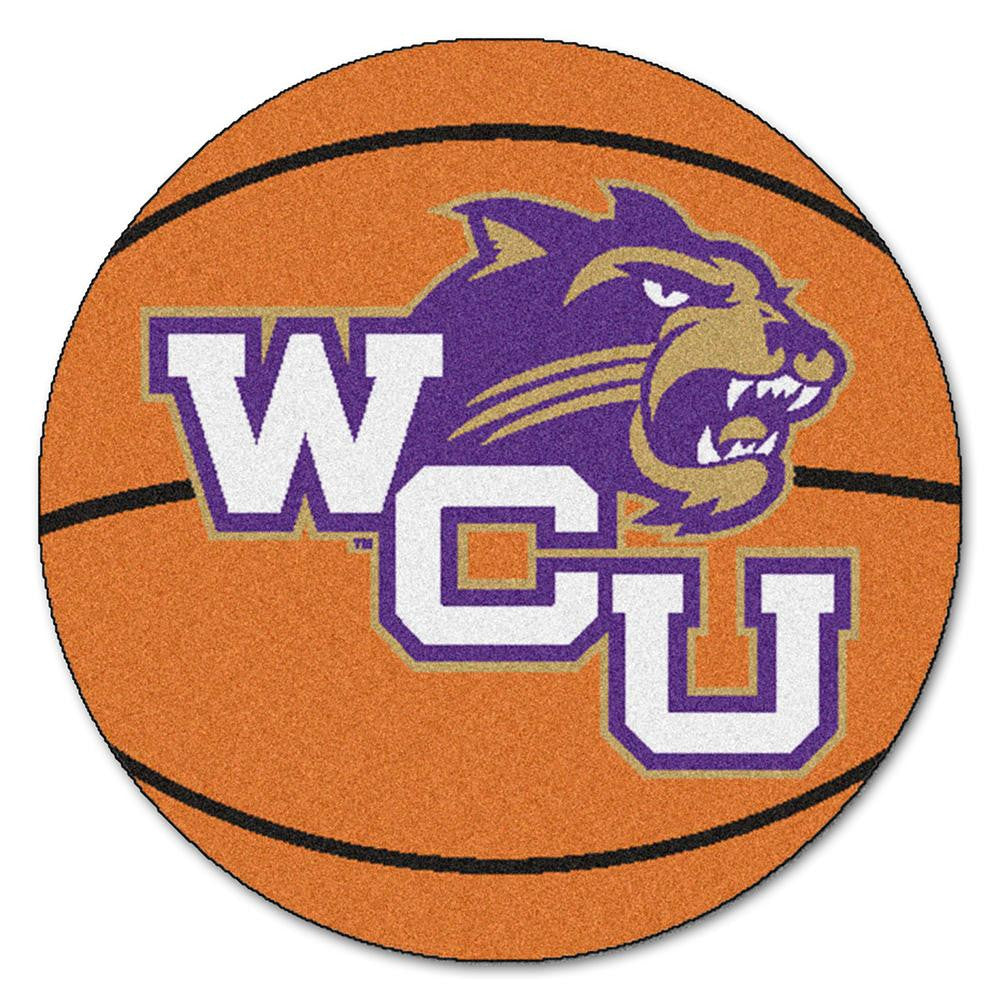 Western Carolina Catamounts NCAA Basketball Round Floor Mat (29)