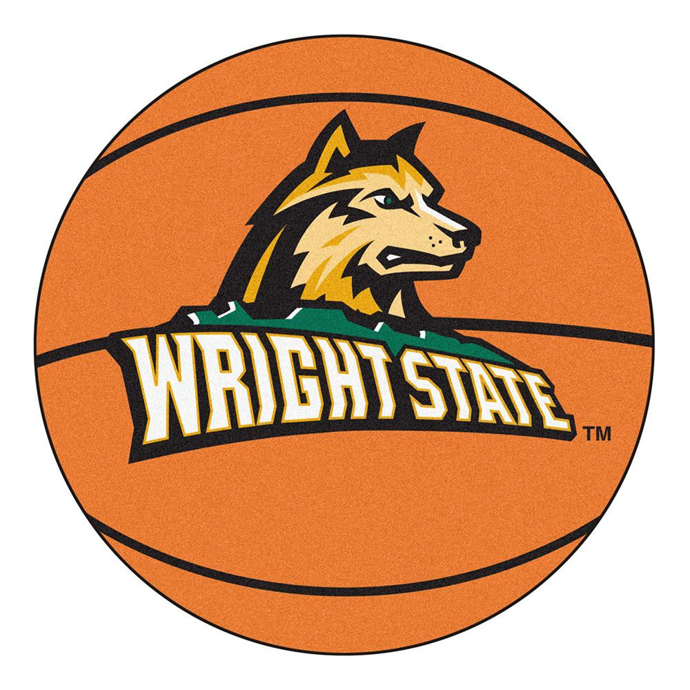 Wright State Raiders NCAA Basketball Round Floor Mat (29)