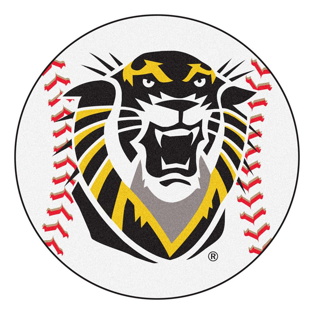 Fort Hays State Tigers NCAA Baseball Round Floor Mat (29)