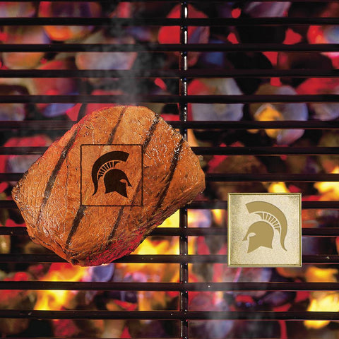 Michigan State Spartans NCAA Fan Brands Grill Logo